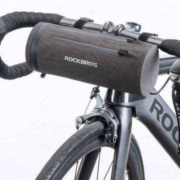 shumee Rockbros AS-051 nepremočljiva kolesarska torba za krmilo - črna