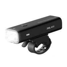 shumee Rockbros 24310006001 sprednja kolesarska luč 400 lm + mikro USB kabel - USB-A - črna