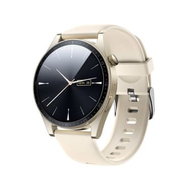 shumee Pametna ura Joyroom Classic Series JR-FC2 s funkcijo sprejemanja klicev / zaščita IP68 - zlata
