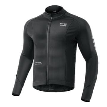 shumee Rockbros 15400002005 Kolesarski dres z dolgimi rokavi jesen/zima XXL - črn
