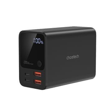 shumee Powerbank Choetech B635BK 2xUSB-A / 2xUSB-C 27000mAh - črna