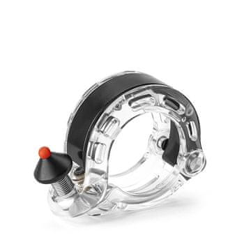 shumee Rockbros 34210028002 Zvonec za kolo v obliki črke Q - prozoren