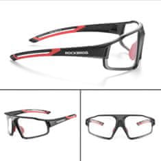 shumee Kolesarska očala Rockbros SP216BK Photochromic UV400 - črna in rdeča