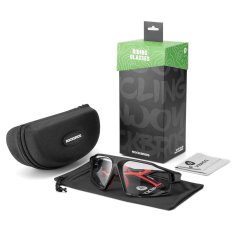 shumee Kolesarska očala Rockbros SP216BK Photochromic UV400 - črna in rdeča