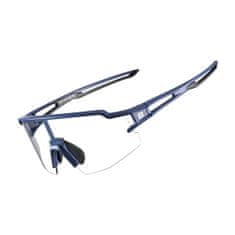shumee Fotokromatična kolesarska očala Rockbros 10174 UV400 - modra