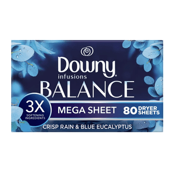 shumee Dišeči robčki za sušilni stroj Crisp Rain & Blue Eucalyptus 80 kosov