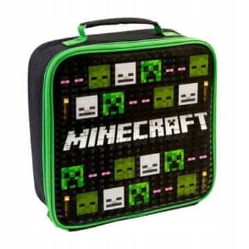shumee Vrečka za malico MINECRAFT Creeper Kids Euroswan 1 kos