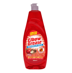 Elbow Grease Tekočina za pomivanje posode z jabolkom in cimetom, mast za komolce, 600 ml