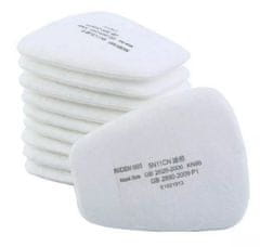 shumee 10x BOMBAŽNI NADOMESTNI FILTR ZA MASKO 6800 POLMASKO 6200
