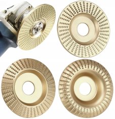shumee 3x BRUSILNI DISK ZA LES 100 mm 16 mm ABRAZIVNI REZALNIK MALINA