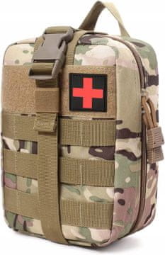 shumee VOJAŠKA TORBA ZA PAS, TAKTIČNA MOLLE PRVA POMOČ