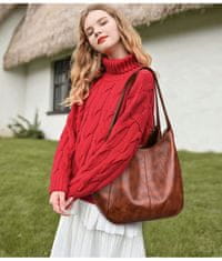 shumee ŽENSKA USNJENA TORBA CITY VINTAGE BAG