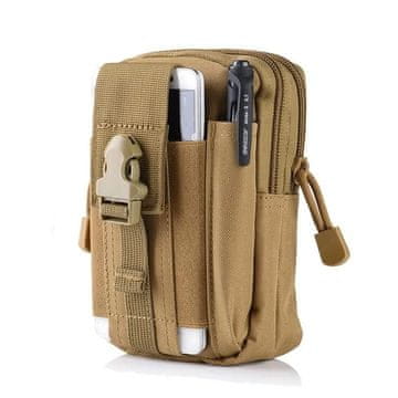 shumee VOJAŠKA TAKTIČNA TORBA ZA PAS ČRNEGA OBLOGE MOLLE