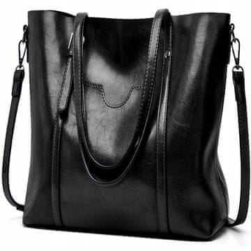 shumee Prostorna ženska usnjena torba, urbana torbica