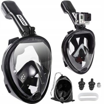 shumee ZLOŽLJIVA CELOBRAZNA MASKA ZA POTOPANJE Z VODNO DIRALKO XS