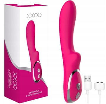 shumee ŽENSKI VIBRATOR ZA INTENZIVNE ORGAZME 10 FUNKCIJ MASAŽER ZA G-TOČKO 2V1 MOČAN