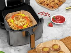 shumee Modelčki iz papirja za peko za cvrtnik AIR fryer, komplet 100 kosov, 20 cm pekačev