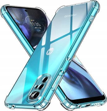 shumee ZAŠČITNO OVITEK ZA MOTOROLA MOTO G22 + STEKLO