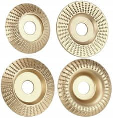 shumee 4x BRUSILNI DISK ZA LES 100 mm 22,2 ABRAZIVNI REZALNIK MALINA
