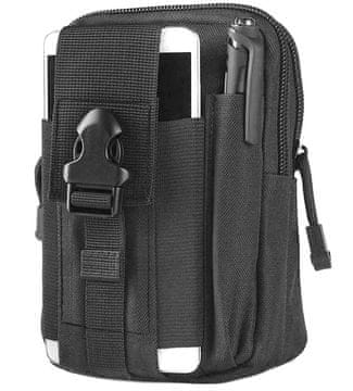 shumee VOJAŠKA TAKTIČNA TORBA ZA PAS ČRNEGA OBLOGE MOLLE