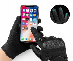 shumee TAKTIČNE BOJNE ROKAVICE Z ZASLONOM NA DOTIK ZA PREŽIVETJE MOTOCIKEL XL