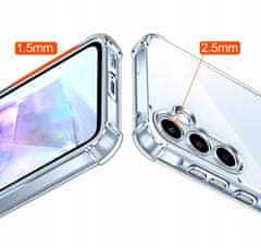 shumee PROZORNO OJAČANO ZAŠČITNO OVITJE ZA SAMSUNG A55 5G + 3X STEKLO