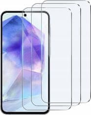 shumee PROZORNO OJAČANO ZAŠČITNO OVITJE ZA SAMSUNG A55 5G + 3X STEKLO
