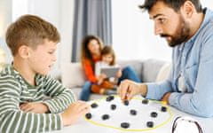 shumee MAGNETNA ŠAHOVSKA IGRA IZOBRAŽEVALNA 30 MAGNETNIH KAMNOV + 2-v-1 PLOŠČA