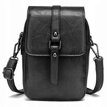 shumee ŽENSKA USNJENA TORBA ZA NOŠENJE ČEZ PAS