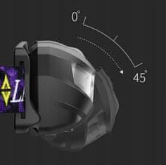 shumee NAGLAVNA SVETILKA NA BATERIJO LED SVETILKA S 5 NAČINI + USB KABEL