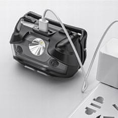 shumee NAGLAVNA SVETILKA NA BATERIJO LED SVETILKA S 5 NAČINI + USB KABEL