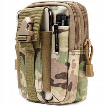 shumee VOJAŠKA TAKTIČNA TORBA ZA PAS ČRNEGA OBLOGE MOLLE