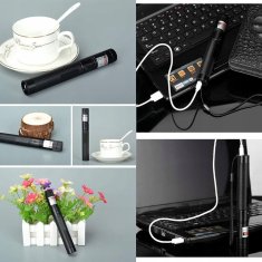 shumee ZELENI LASERSKI KAZALO 303 PRO -- POLNJENJE PREKO USB-JA -- + MIKROOSB KABEL