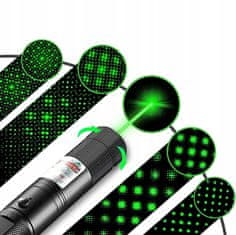 shumee ZELENI LASERSKI KAZALO 303 PRO -- POLNJENJE PREKO USB-JA -- + MIKROOSB KABEL