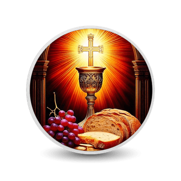 shumee Srebrni kovanec Simboli evharistije, 1 oz