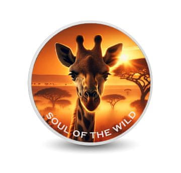 shumee Sunset Sentinel: Duša divjine 1oz barvno srebro