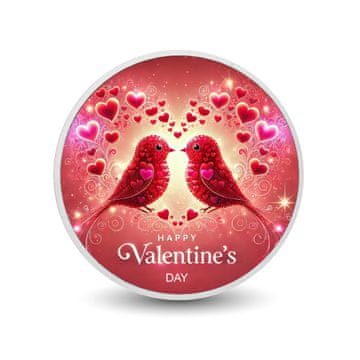 shumee Barvni kovanec Lovebirds' Eternal Kiss, 1 oz