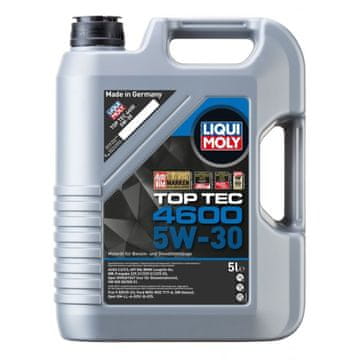 Liqui Moly LIQUI MOLY OLJE LIQUI MOLY 5W30 5L TOP TEC 4600 / 505,01 505,00 502,00 / 229,51 / BMW / DB / OPEL