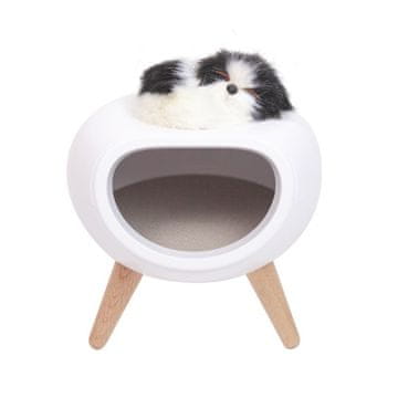 shumee Bela otroška nočna lučka s spečim psom