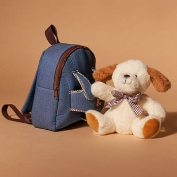 shumee LUŠKE ŽIVALI Nahrbtnik "Terrier puppy" s PSOM