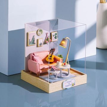 shumee Miniaturna hiša - Popoldne s kitaro