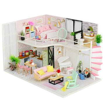 shumee Miniaturna hiša - Aniina rožnata melodija