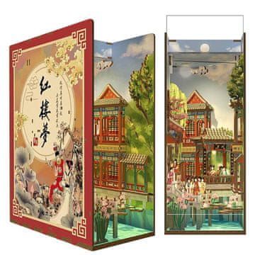 shumee Rezervirajte miniaturno hišo Nook - paviljon Pink Lotus - Tonecheer