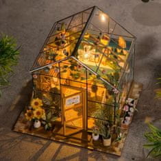 shumee Miniaturna hiša - Barvit rastlinjak