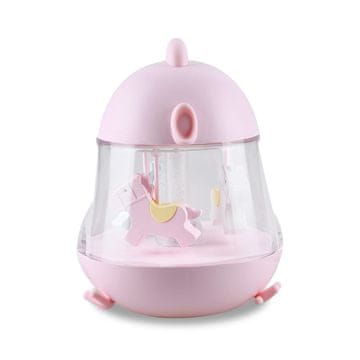 shumee Rabbit&Friends, vrtiljak z glasbeno skrinjico - roza piščanec