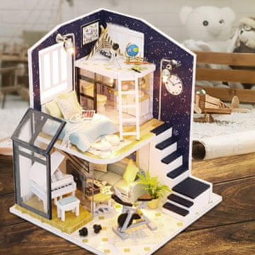 shumee Miniaturna hiša - utripajoča zvezda