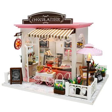 shumee Miniaturna hiša - trgovina s slaščicami za vogalom