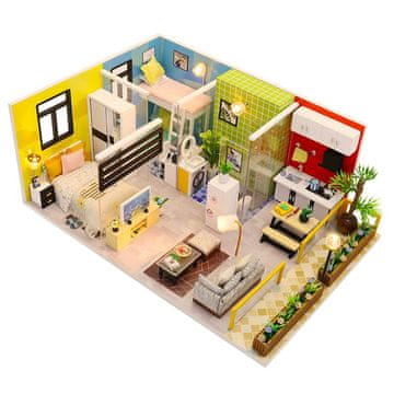 shumee Miniaturna hiša - skandinavsko življenje