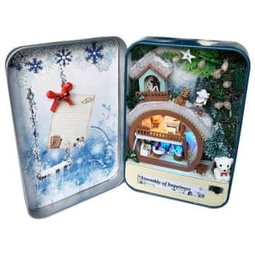 shumee Miniaturna hiša - Zimska zabava