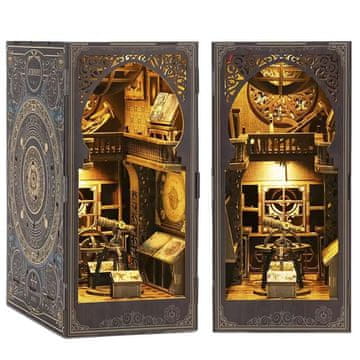 shumee Miniaturna hiša Book Nook - Astronomski portal